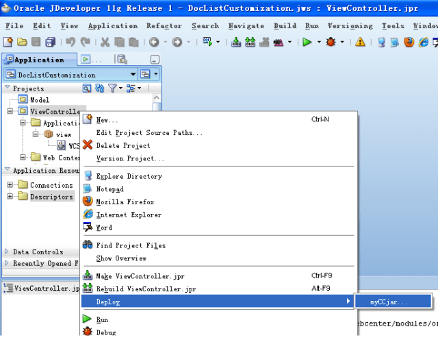 Example of how to deploy a jar